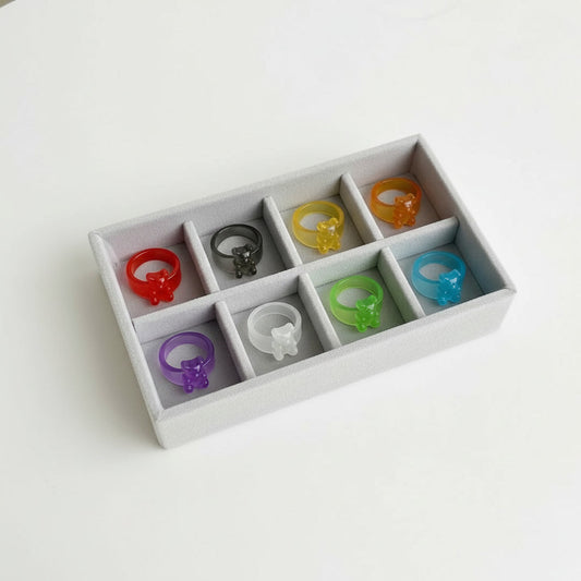 טבעת דובון גומי כי למה לא?! (שחור)