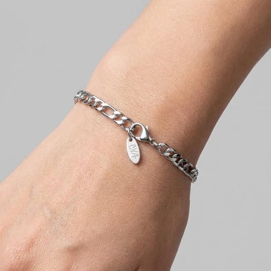 צמיד גורמט קלאסי כסף