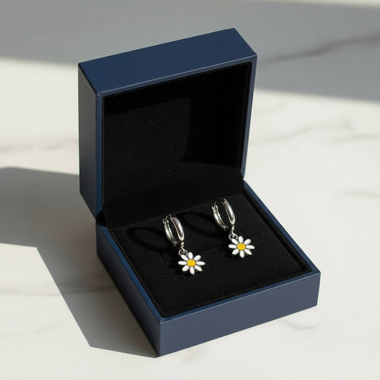 עגילי חישוק צ׳ארמ חרצית