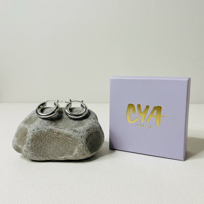 עגילי חישוק עבים