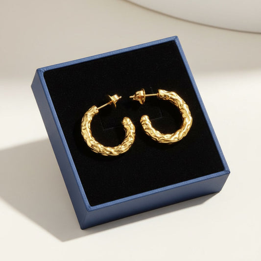 עגילי חישוק אלגנטיים לאללה