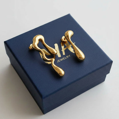 עגילים נוזלים בשיק ברמות