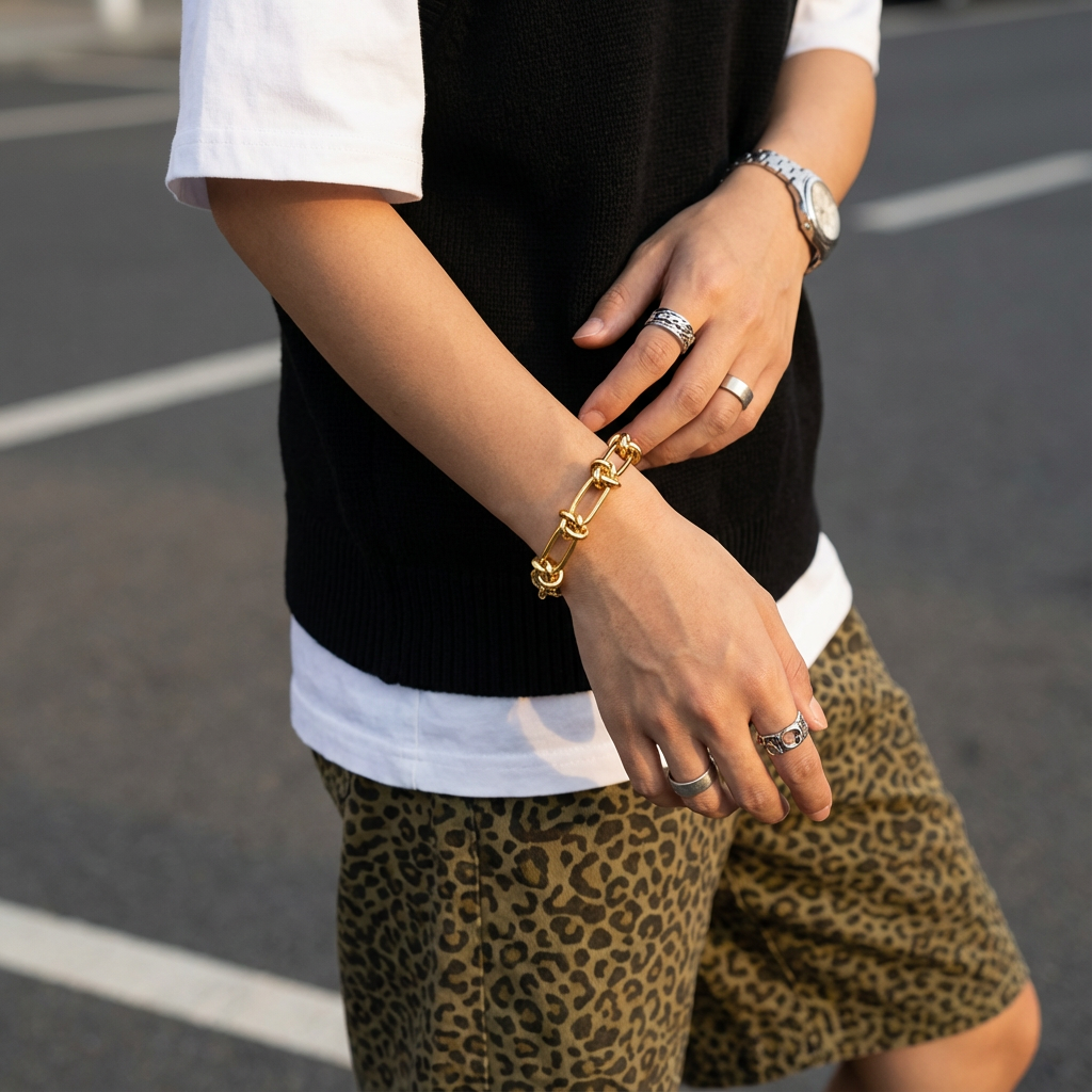 צמיד גורמט עם טוויסט