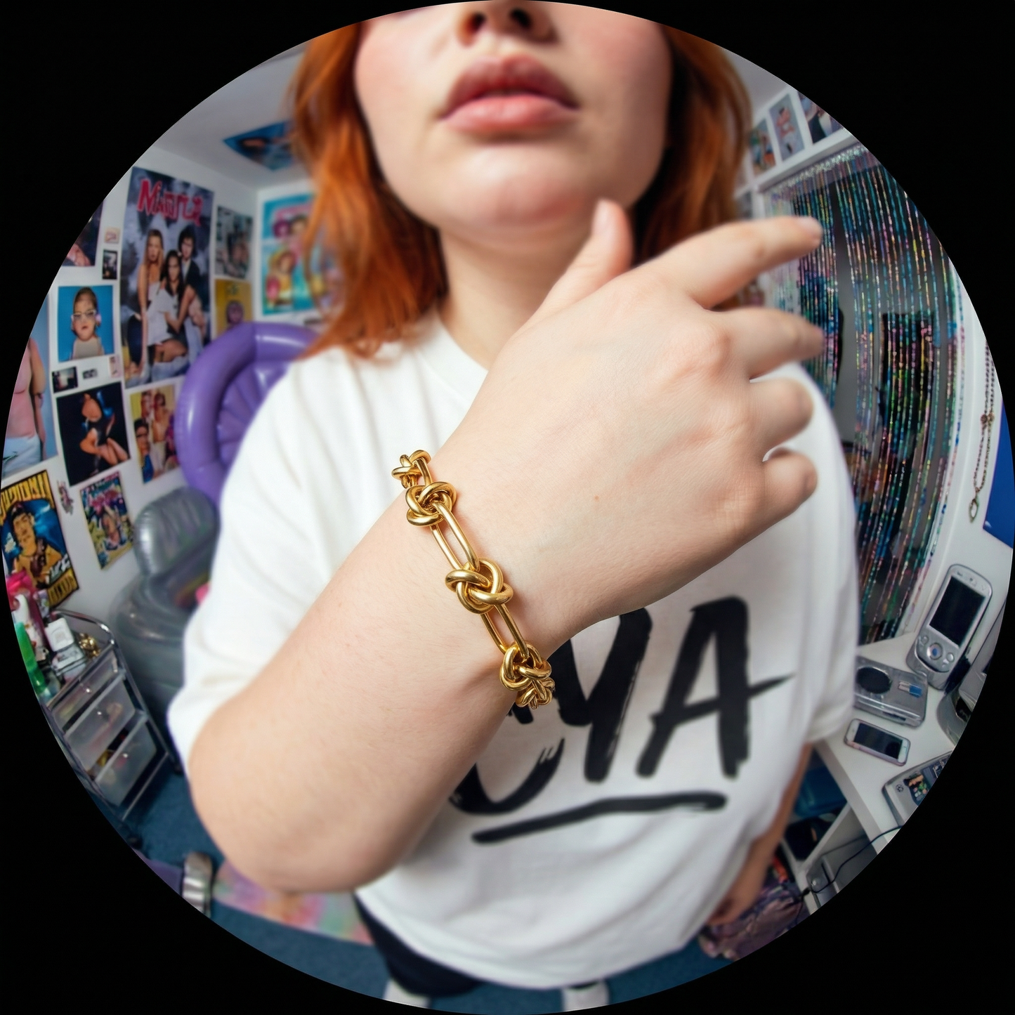 צמיד גורמט עם טוויסט