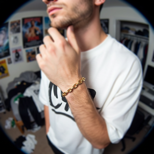 צמיד צ׳אנקי זהב