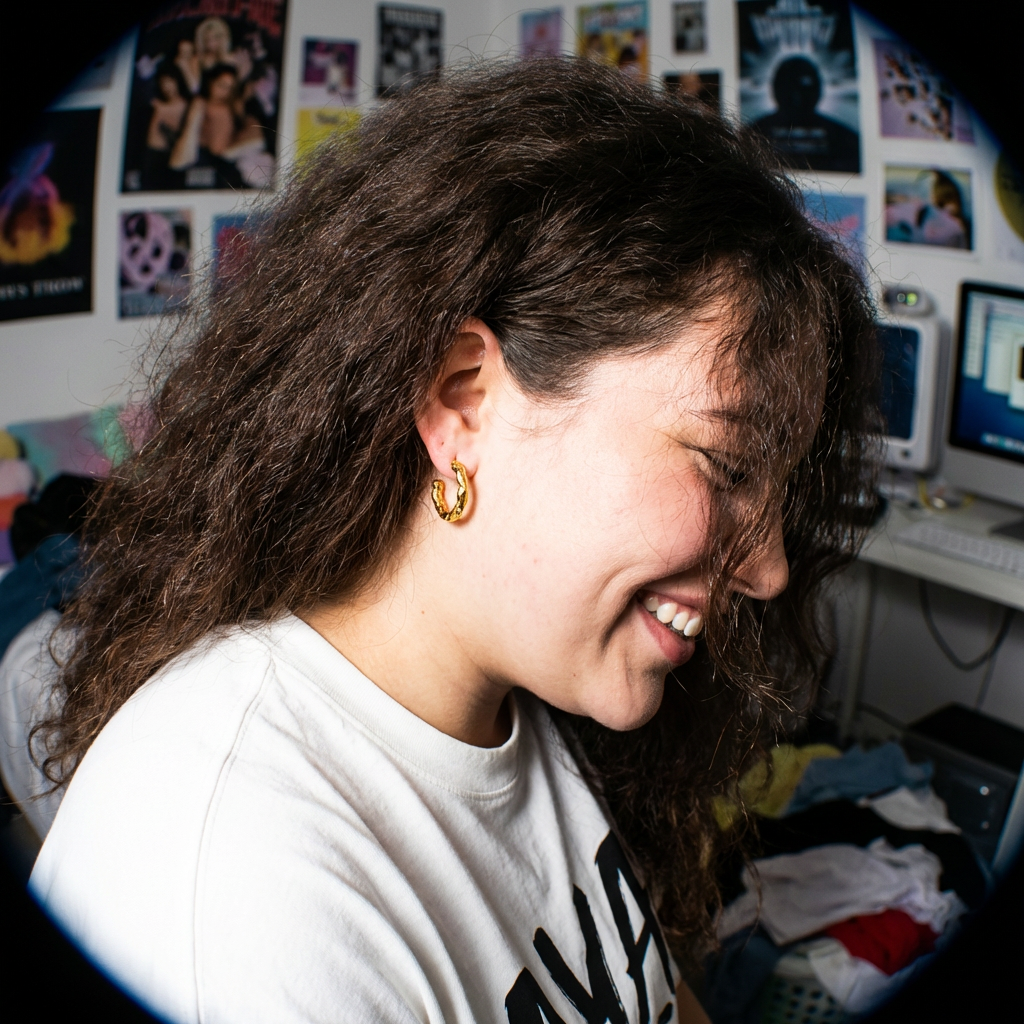 עגילי חישוק אלגנטיים לאללה