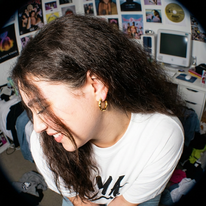 עגילי חישוק אלגנטיים לאללה