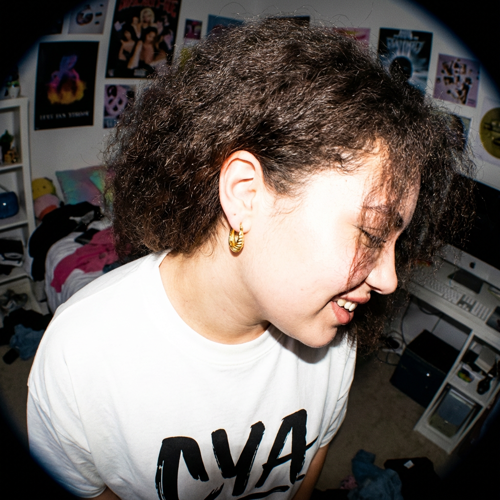 עגילי חישוק מרוקו עם טוויסט