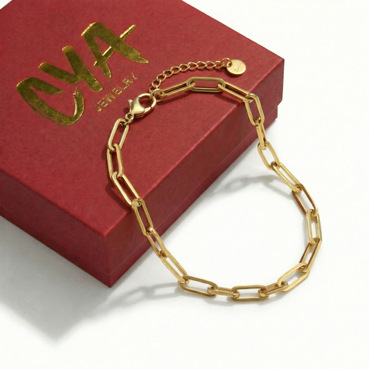 צמיד קלאסי זהב