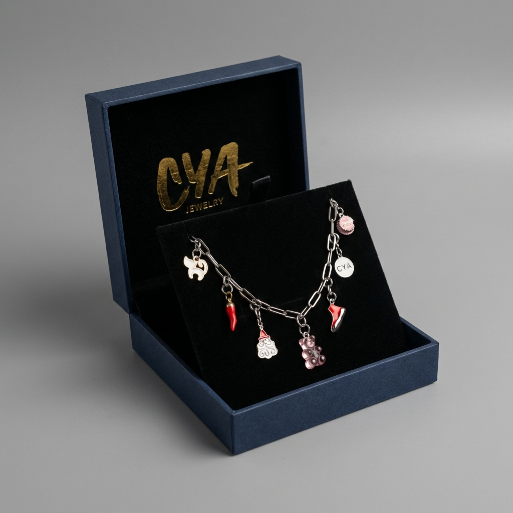 שרשרת צ'ארמים CYA כסף