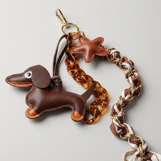 מחזיק מפתחות כלב נקניק