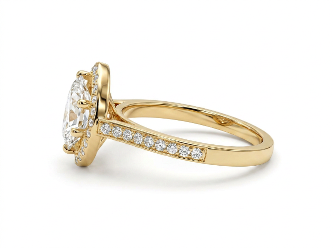 Yellow Diamond Ring