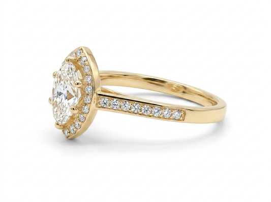 Yellow Diamond Ring
